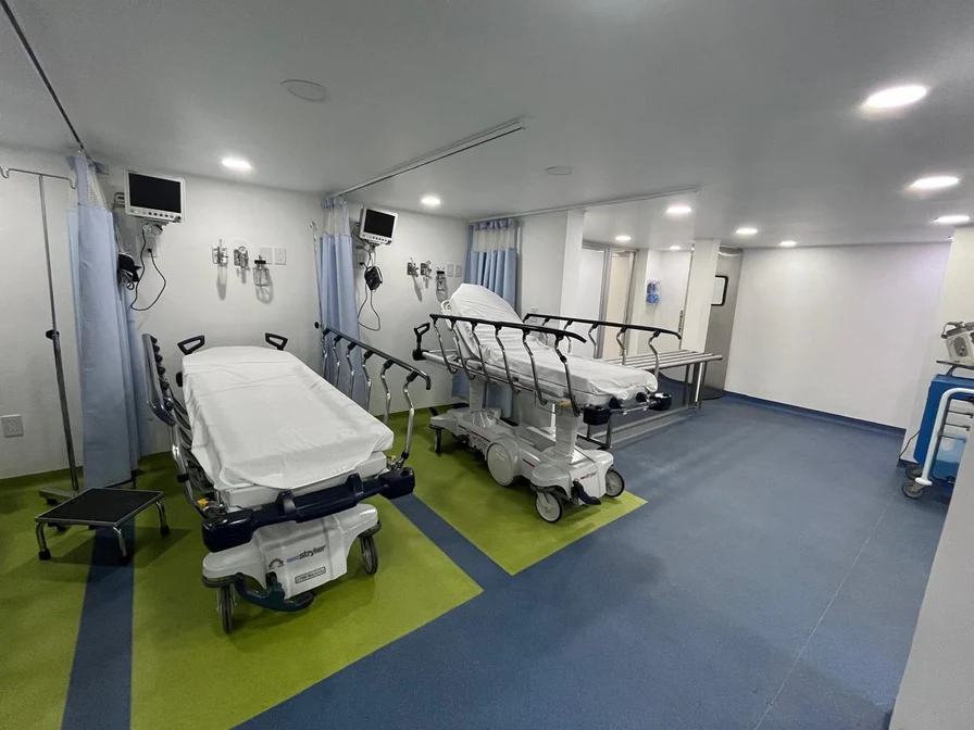 Área quirúrgica del hospital